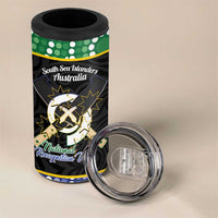 Personalised South Sea Islanders National Recognition Day 4 in 1 Can Cooler Tumbler Australia Aboriginal Vanuatu Pig Tusk