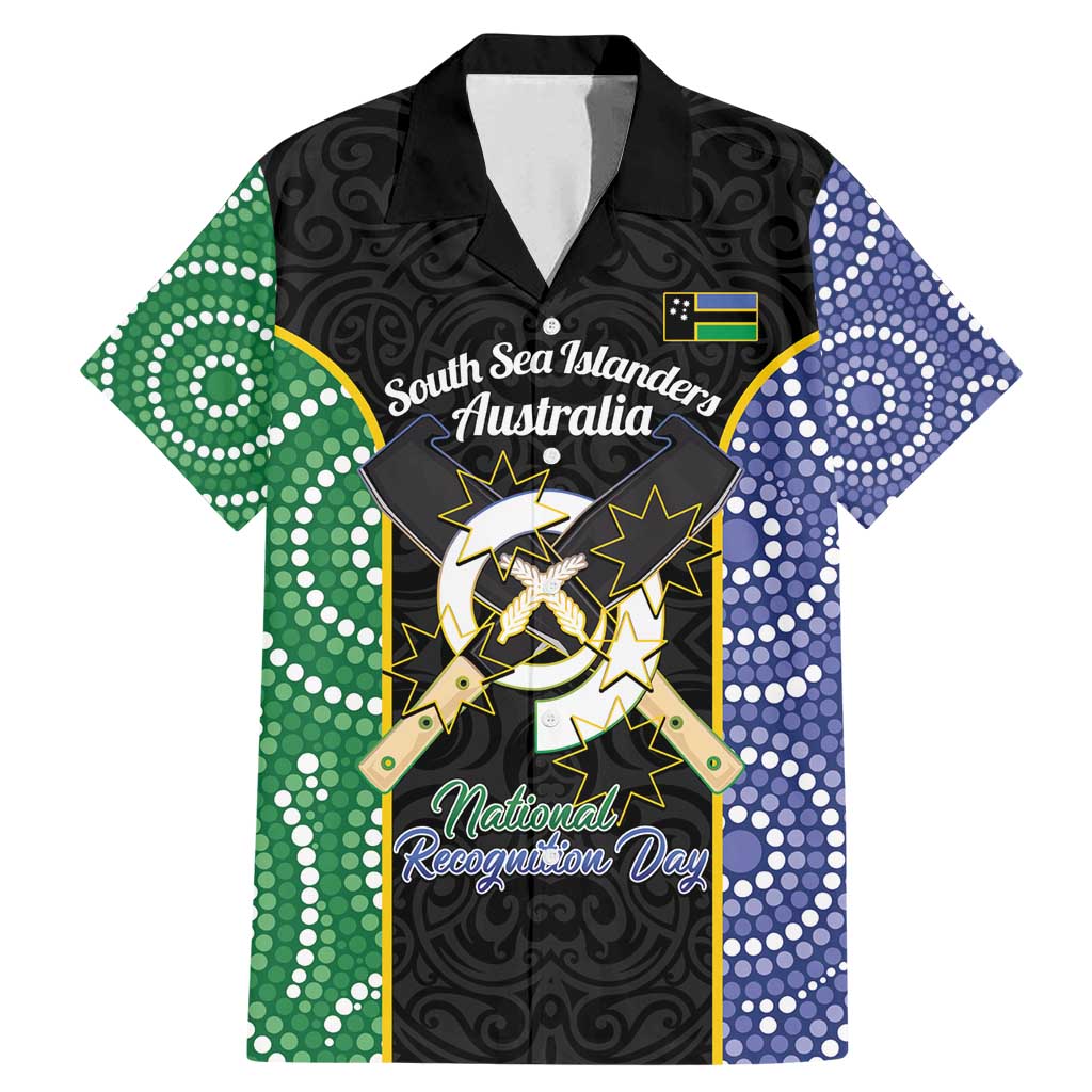 Personalised South Sea Islanders National Recognition Day Family Matching Mermaid Dress and Hawaiian Shirt Australia Aboriginal Vanuatu Pig Tusk