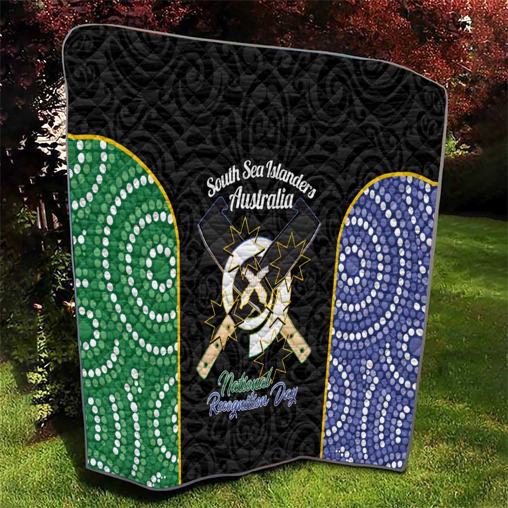 Personalised South Sea Islanders National Recognition Day Quilt Australia Aboriginal Vanuatu Pig Tusk