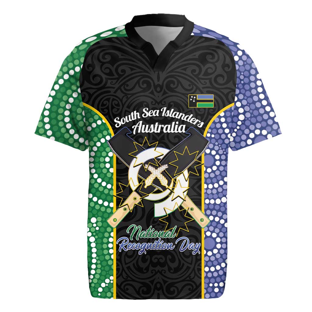 Personalised South Sea Islanders National Recognition Day Rugby Jersey Australia Aboriginal Vanuatu Pig Tusk