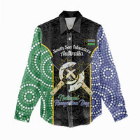 Personalised South Sea Islanders National Recognition Day Women Casual Shirt Australia Aboriginal Vanuatu Pig Tusk