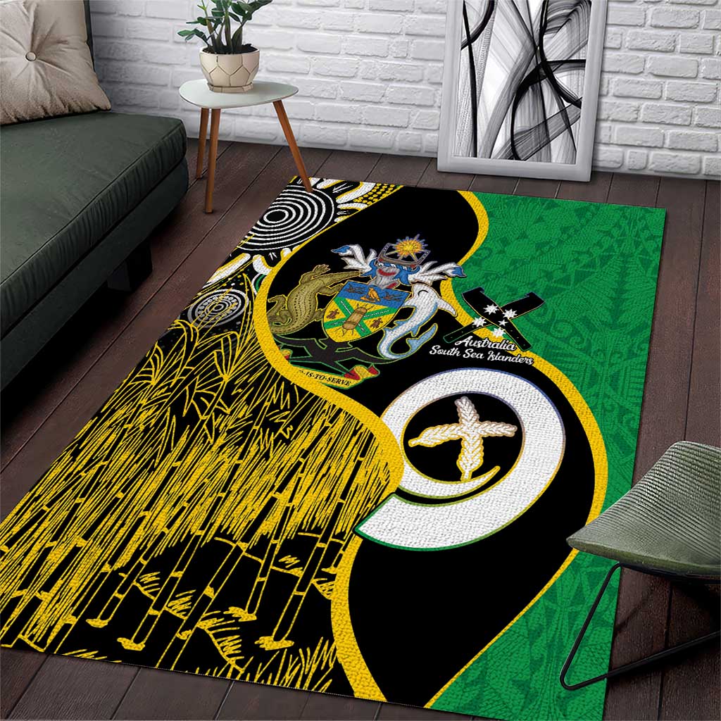 Australian South Sea Islanders National Recognition Day Area Rug Solomon Islands And Vanuatu Culture