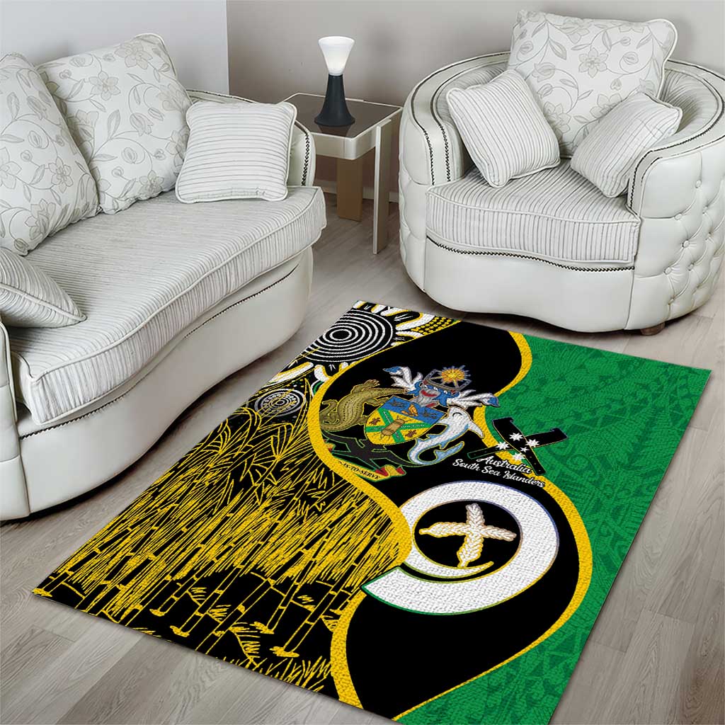 Australian South Sea Islanders National Recognition Day Area Rug Solomon Islands And Vanuatu Culture