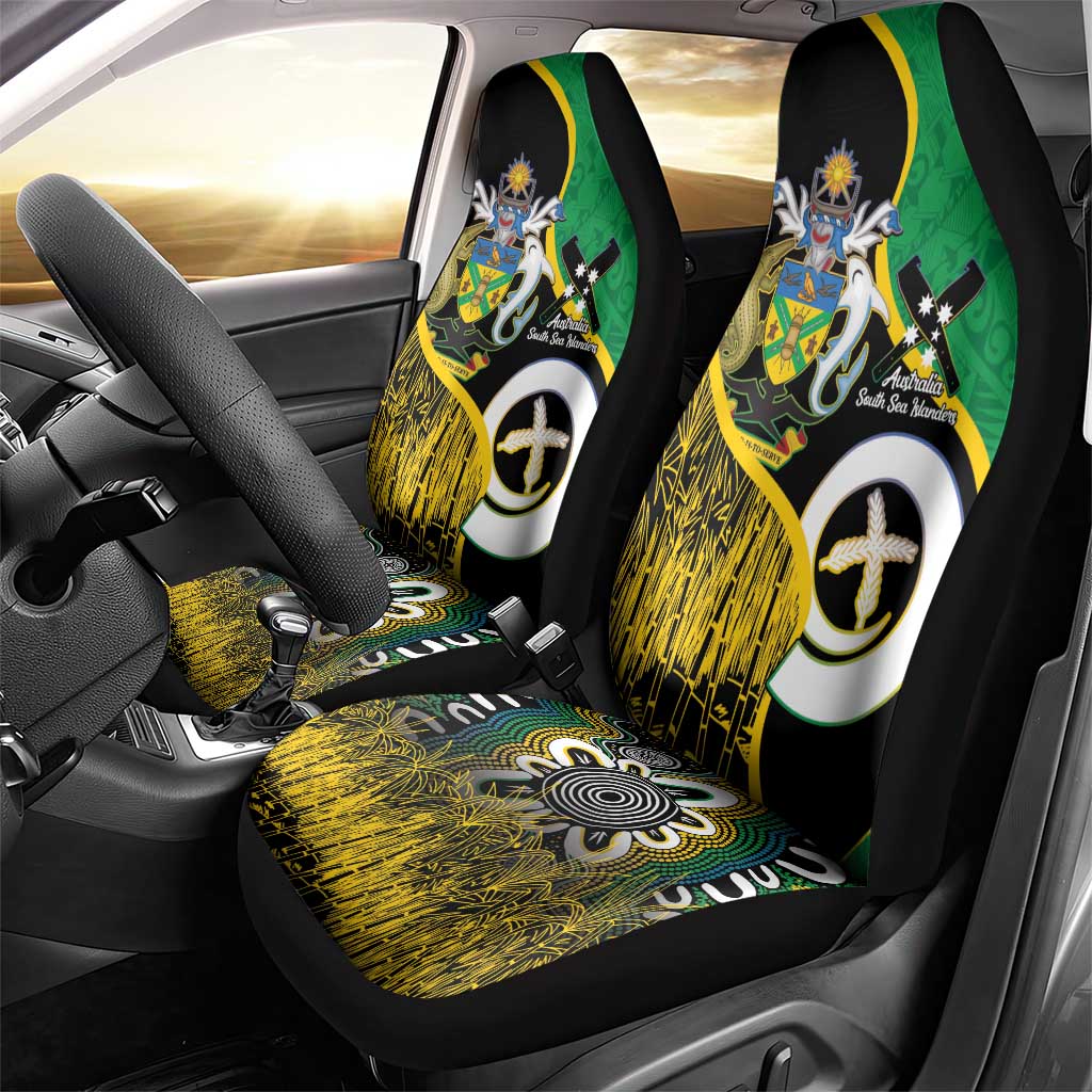 Australian South Sea Islanders National Recognition Day Car Seat Cover Solomon Islands And Vanuatu Culture
