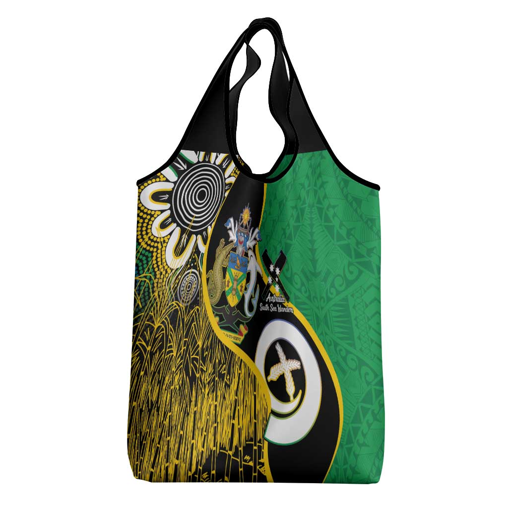 Australian South Sea Islanders National Recognition Day Grocery Bag Solomon Islands And Vanuatu Culture