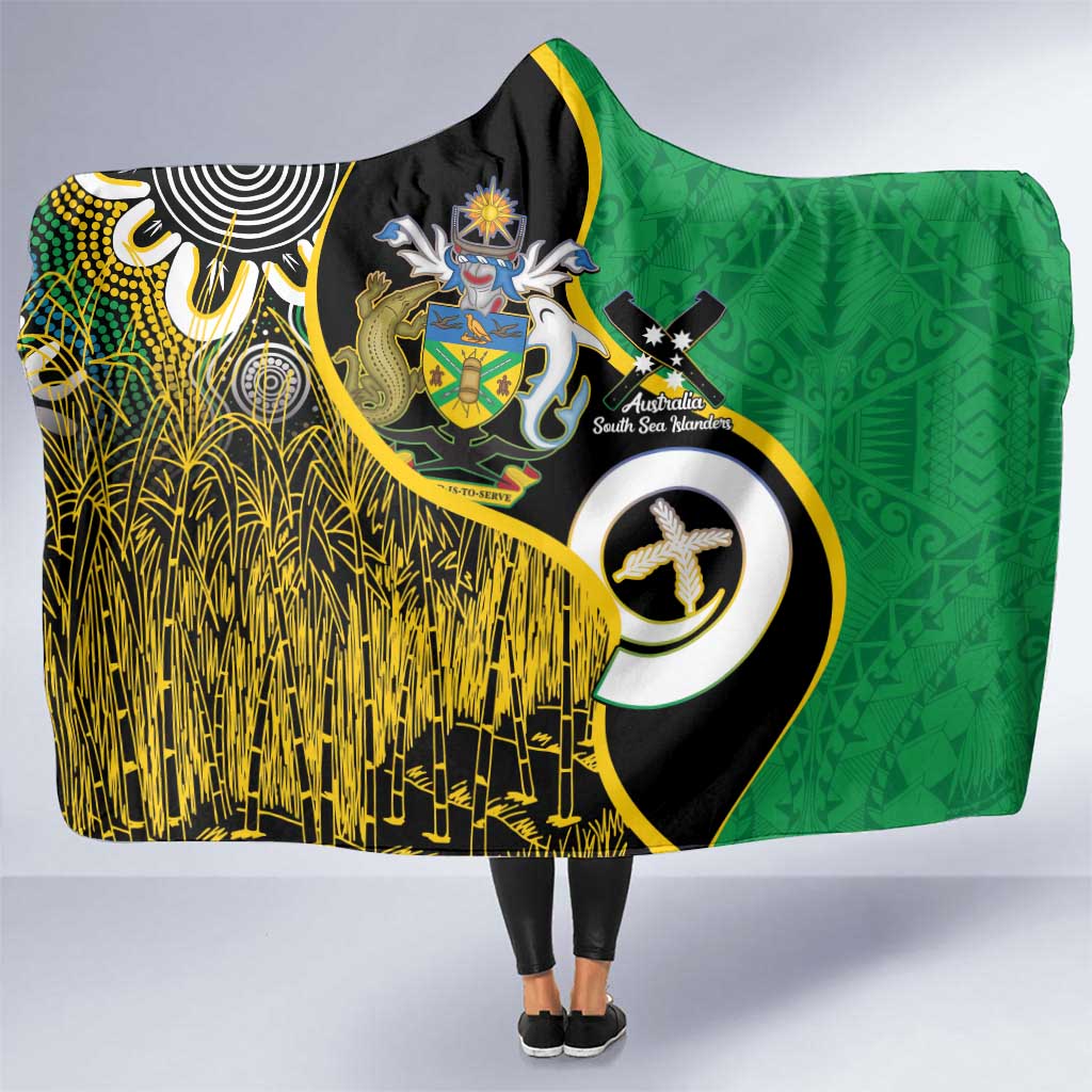 Australian South Sea Islanders National Recognition Day Hooded Blanket Solomon Islands And Vanuatu Culture