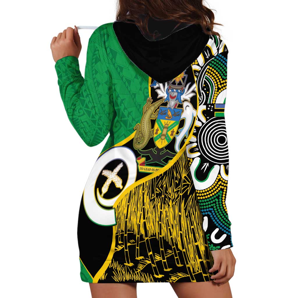 Australian South Sea Islanders National Recognition Day Hoodie Dress Solomon Islands And Vanuatu Culture