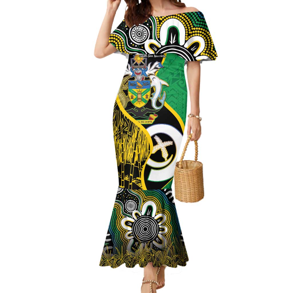 Australian South Sea Islanders National Recognition Day Mermaid Dress Solomon Islands And Vanuatu Culture