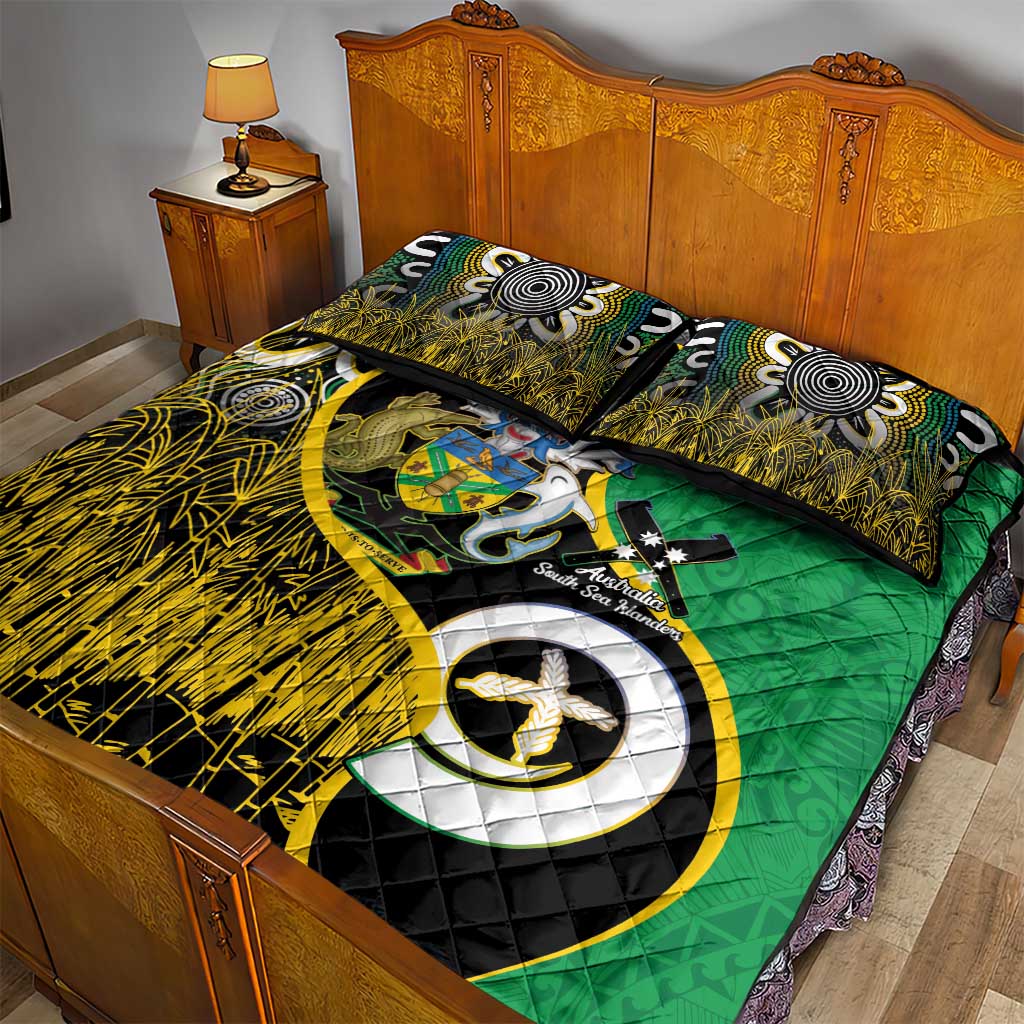 Australian South Sea Islanders National Recognition Day Quilt Bed Set Solomon Islands And Vanuatu Culture