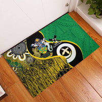 Australian South Sea Islanders National Recognition Day Rubber Doormat Solomon Islands And Vanuatu Culture