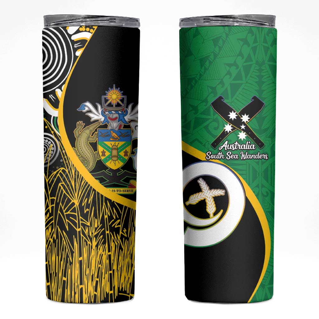 Australian South Sea Islanders National Recognition Day Skinny Tumbler Solomon Islands And Vanuatu Culture