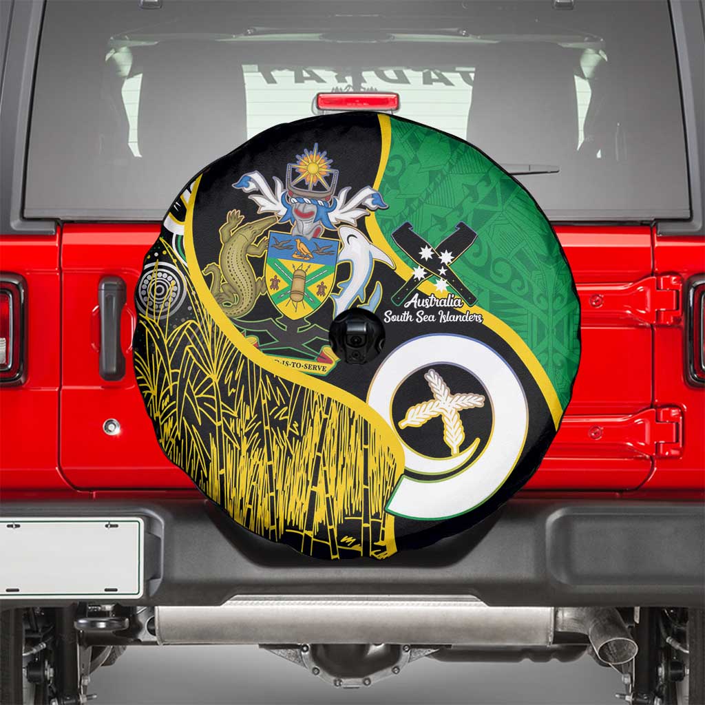Australian South Sea Islanders National Recognition Day Spare Tire Cover Solomon Islands And Vanuatu Culture