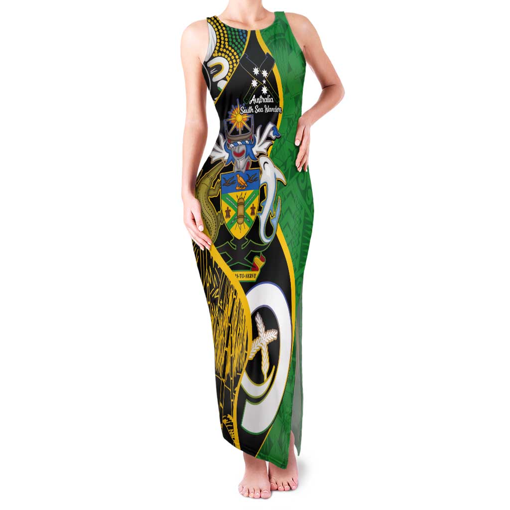 Australian South Sea Islanders National Recognition Day Tank Maxi Dress Solomon Islands And Vanuatu Culture