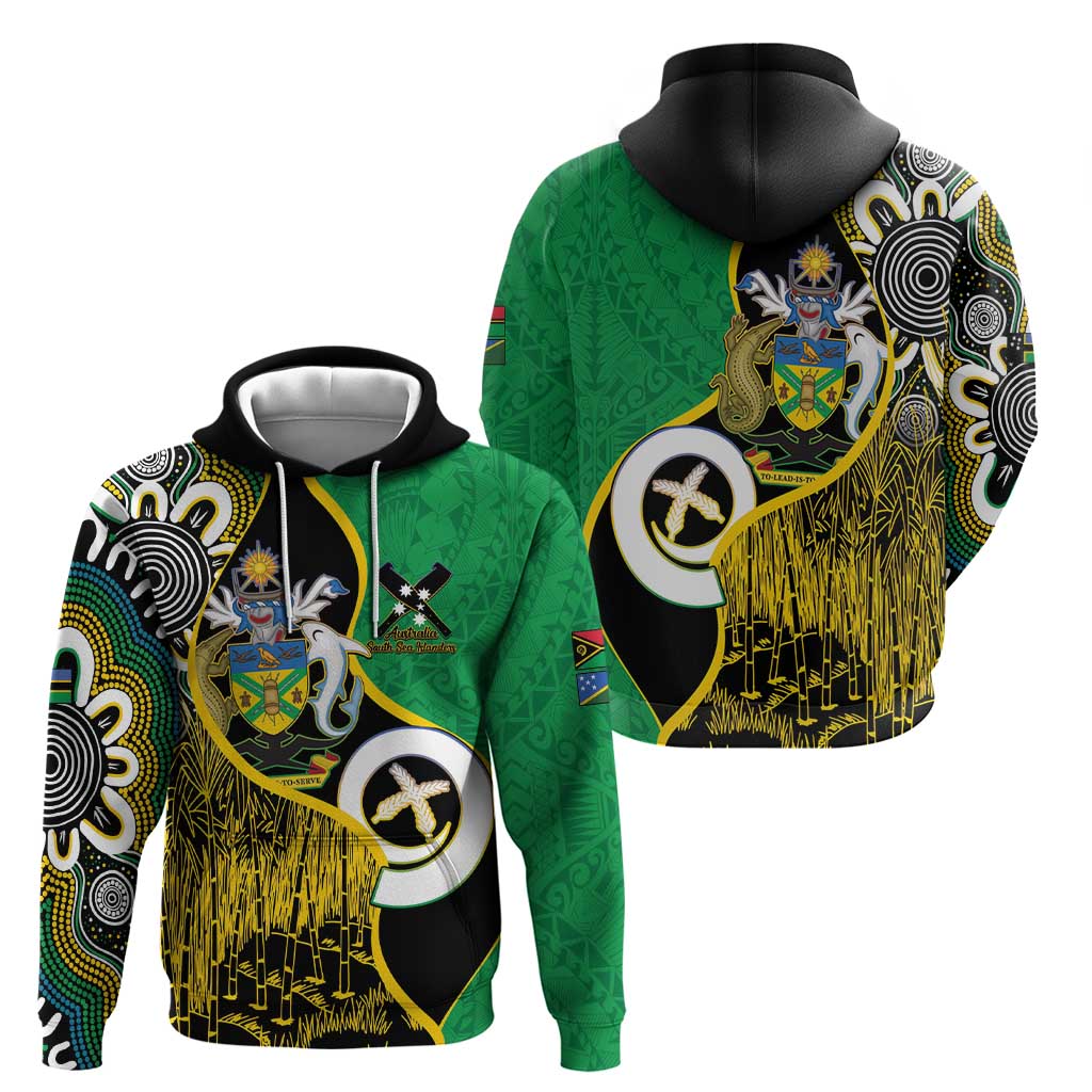 Australian South Sea Islanders National Recognition Day Zip Hoodie Solomon Islands And Vanuatu Culture