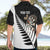 Personalised New Zealand Darts Hawaiian Shirt Silver Fern Aotearoa Maori Pattern - Polynesian Pride