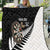 Personalised New Zealand Darts Quilt Silver Fern Aotearoa Maori Pattern - Polynesian Pride