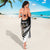 Personalised New Zealand Darts Sarong Silver Fern Aotearoa Maori Pattern - Polynesian Pride