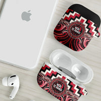 Aotearoa Ngai Te Rangi AirPods Case Maori Iwi Poutama Puhoro Tattoo LT14 - Polynesian Pride