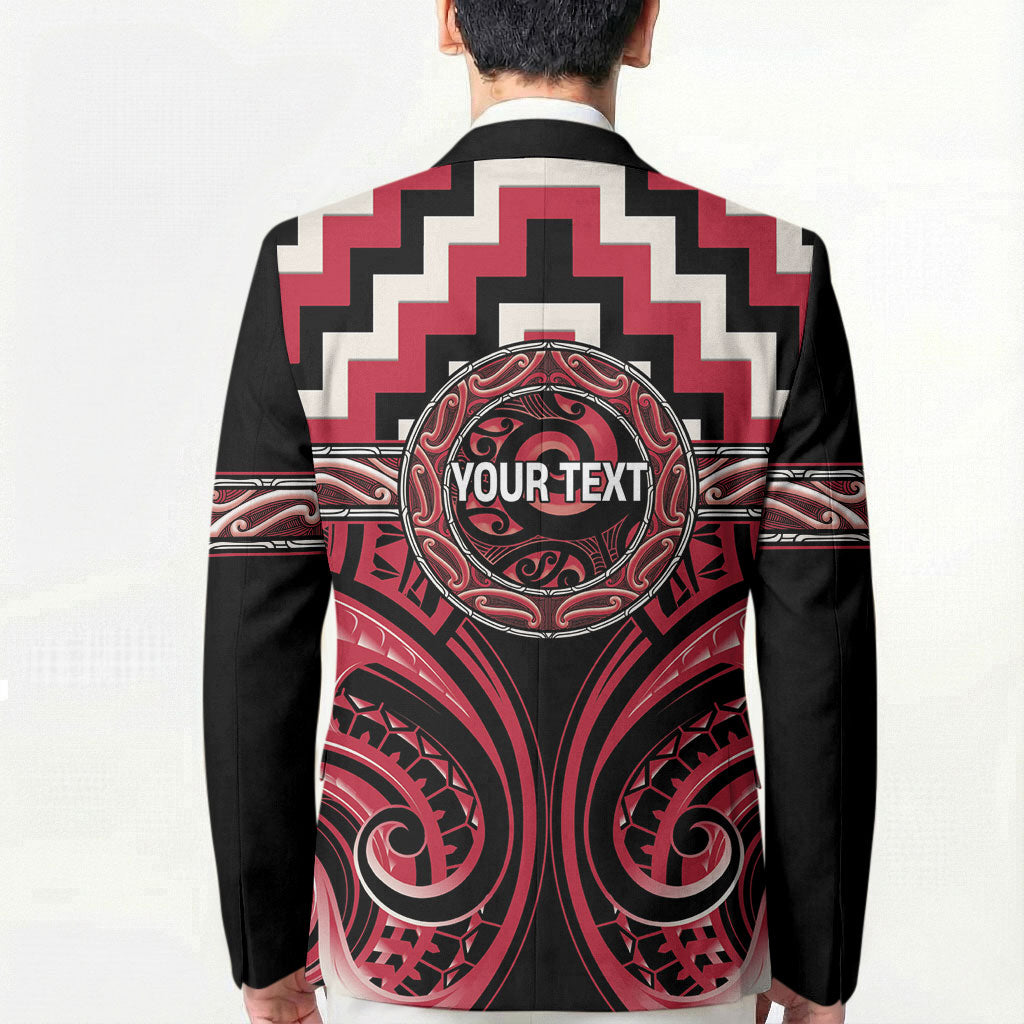 Aotearoa Ngai Te Rangi Personalised Blazer Maori Iwi Poutama Puhoro Tattoo LT14 - Polynesian Pride