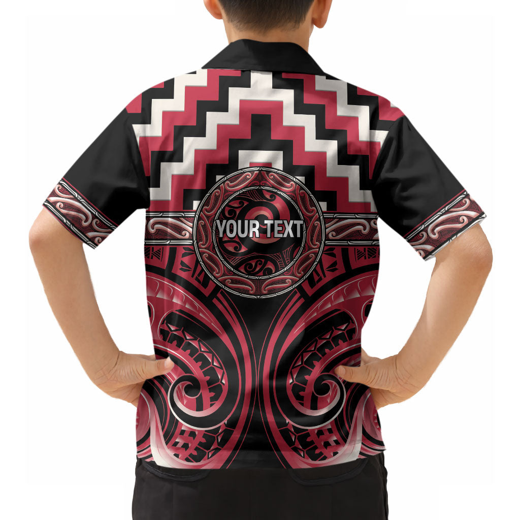 Aotearoa Ngai Te Rangi Personalised Hawaiian Shirt Maori Iwi Poutama Puhoro Tattoo LT14 - Polynesian Pride