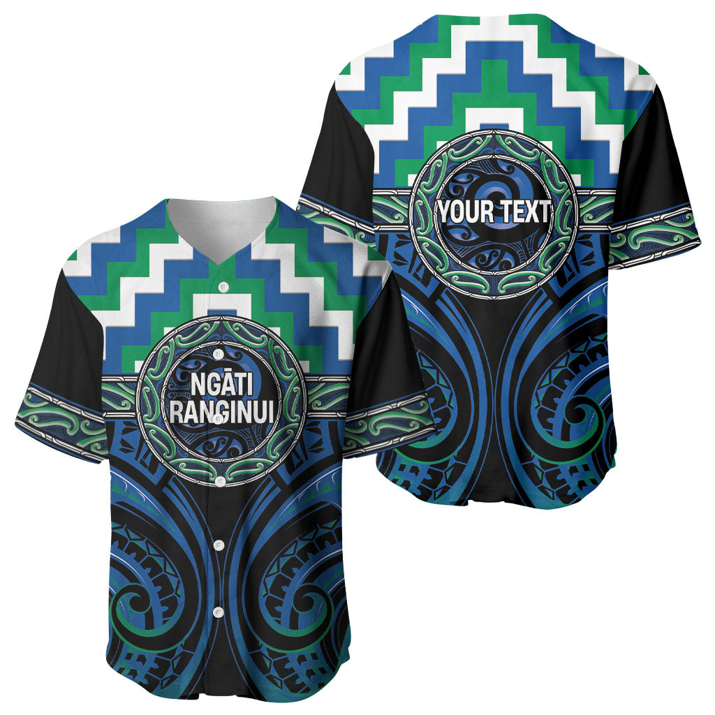 Aotearoa Ngati Ranginui Personalised Baseball Jersey Maori Iwi Poutama Puhoro Tattoo LT14 - Polynesian Pride