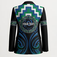 Aotearoa Ngati Ranginui Personalised Blazer Maori Iwi Poutama Puhoro Tattoo LT14 - Polynesian Pride