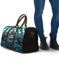Aotearoa Ngati Ranginui Travel Bag Maori Iwi Poutama Puhoro Tattoo LT14 - Polynesian Pride