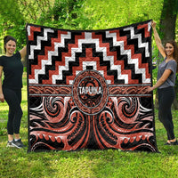 Aotearoa Tapuika Quilt Maori Iwi Poutama Puhoro Tattoo LT14 - Polynesian Pride