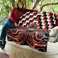 Aotearoa Tapuika Quilt Maori Iwi Poutama Puhoro Tattoo LT14 - Polynesian Pride