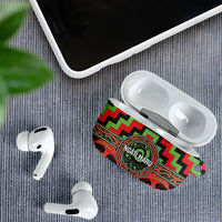 Aotearoa Ngati Maru AirPods Case Maori Iwi Poutama Puhoro Tattoo LT14 - Polynesian Pride