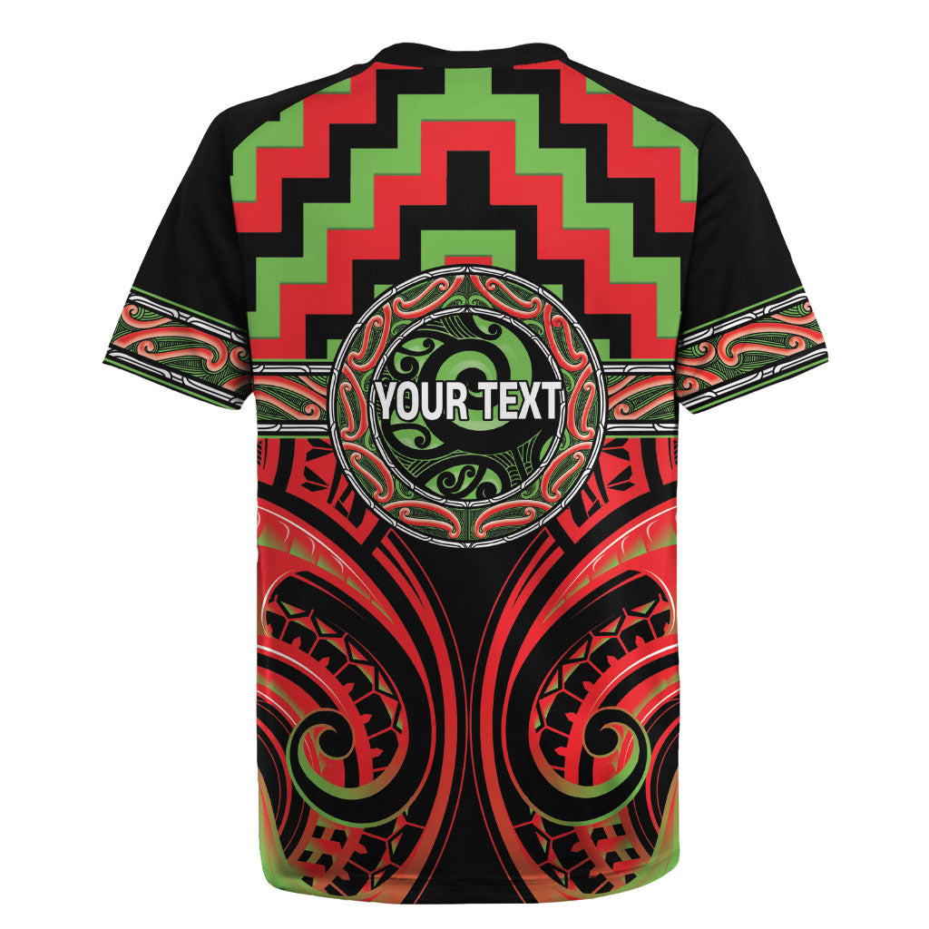 Aotearoa Ngati Maru Personalised Rugby Jersey Maori Iwi Poutama Puhoro Tattoo LT14 - Polynesian Pride