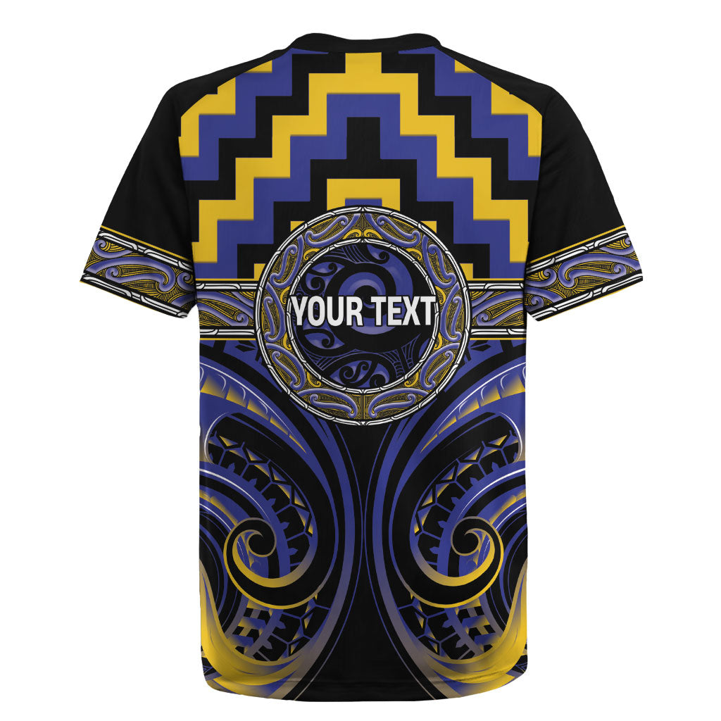 Aotearoa Ngati Raukawa Personalised Rugby Jersey Maori Iwi Poutama Puhoro Tattoo LT14 - Polynesian Pride