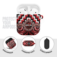 Aotearoa Ngati Toa AirPods Case Maori Iwi Poutama Puhoro Tattoo LT14 - Polynesian Pride