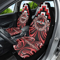 Aotearoa Ngati Toa Car Seat Cover Maori Iwi Poutama Puhoro Tattoo LT14 - Polynesian Pride