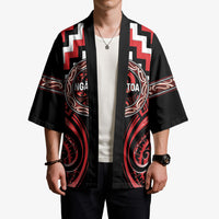 Aotearoa Ngati Toa Personalised Kimono Maori Iwi Poutama Puhoro Tattoo LT14 - Polynesian Pride