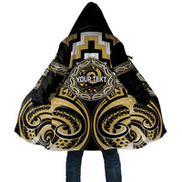 Aotearoa Ngati Tama Personalised Cloak Maori Iwi Poutama Puhoro Tattoo LT14 Unisex Yellow - Polynesian Pride