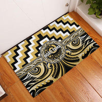 Aotearoa Ngati Tama Rubber Doormat Maori Iwi Poutama Puhoro Tattoo LT14 - Polynesian Pride