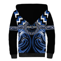 Aotearoa Ngati Ruanui Personalised Sherpa Hoodie Maori Iwi Poutama Puhoro Tattoo LT14 - Polynesian Pride
