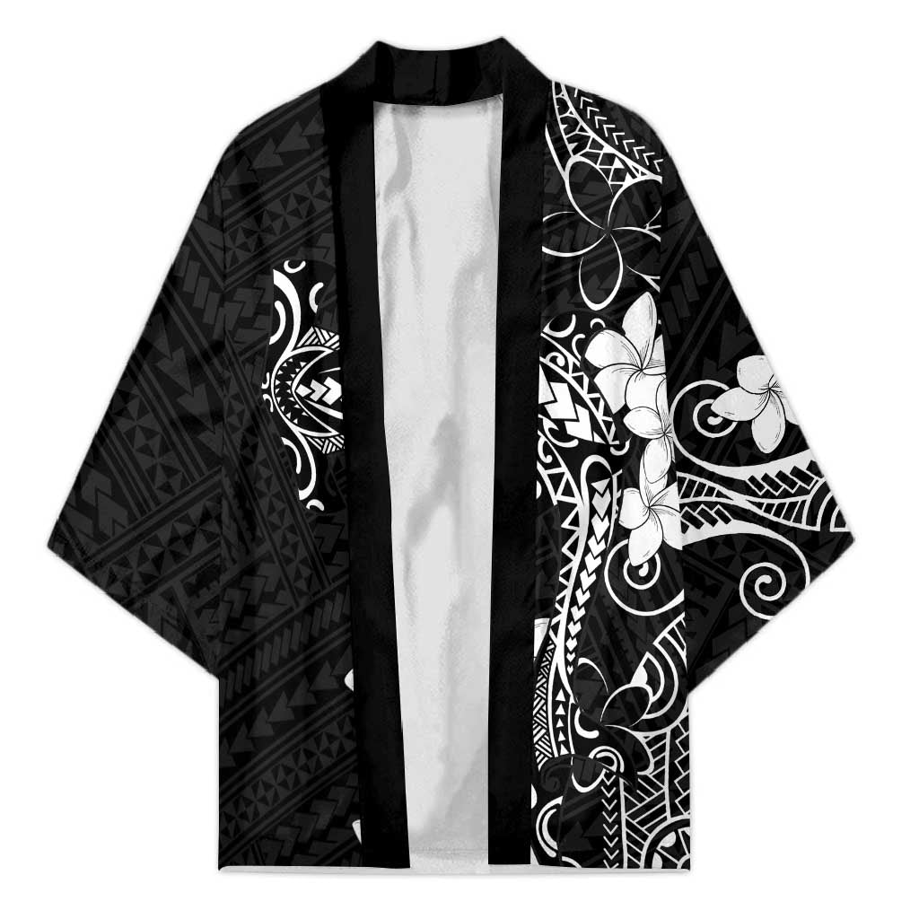 Black Hawaii Kimono Hammerhead Shark Tattoo Curve Polynesian - Polynesian Pride