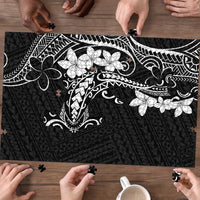 Black Hawaii Puzzle Hammerhead Shark Tattoo Curve Polynesian - Polynesian Pride