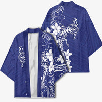 Blue Hawaii Kimono Hammerhead Shark Tattoo Curve Polynesian - Polynesian Pride