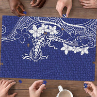 Blue Hawaii Puzzle Hammerhead Shark Tattoo Curve Polynesian - Polynesian Pride