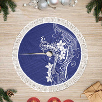 Blue Hawaii Tree Skirt Hammerhead Shark Tattoo Curve Polynesian - Polynesian Pride