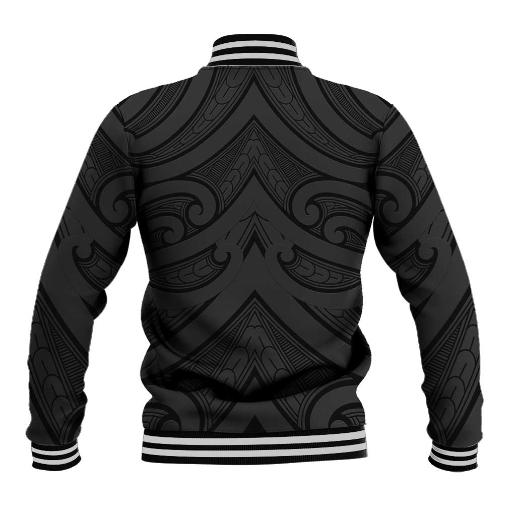 Poutama Korowai New Zealand Baseball Jacket Aotearoa Maori Tattoo - Polynesian Pride