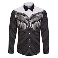 Poutama Korowai New Zealand Family Matching Off Shoulder Short Dress and Hawaiian Shirt Aotearoa Maori Tattoo - Polynesian Pride