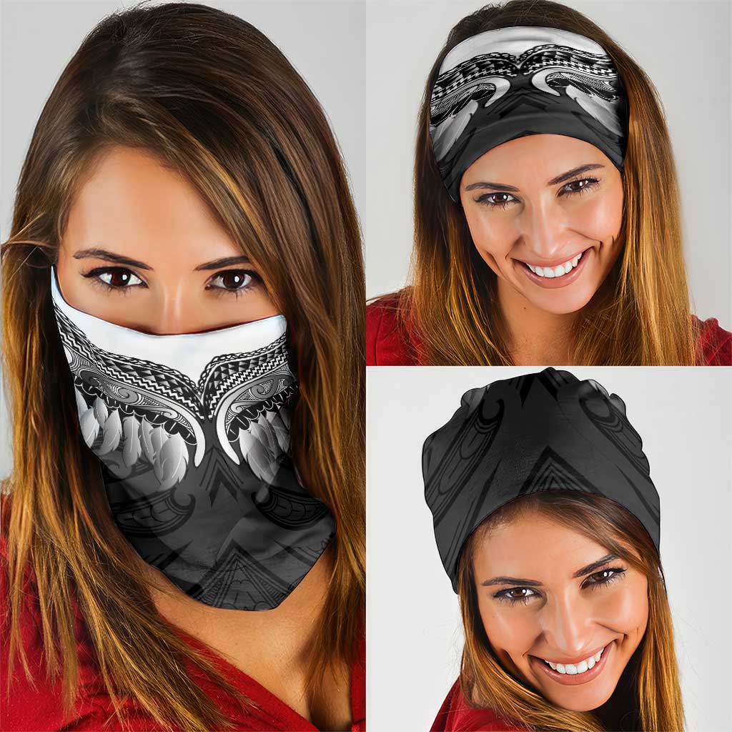 Poutama Korowai New Zealand Neck Gaiter Aotearoa Maori Tattoo - Polynesian Pride