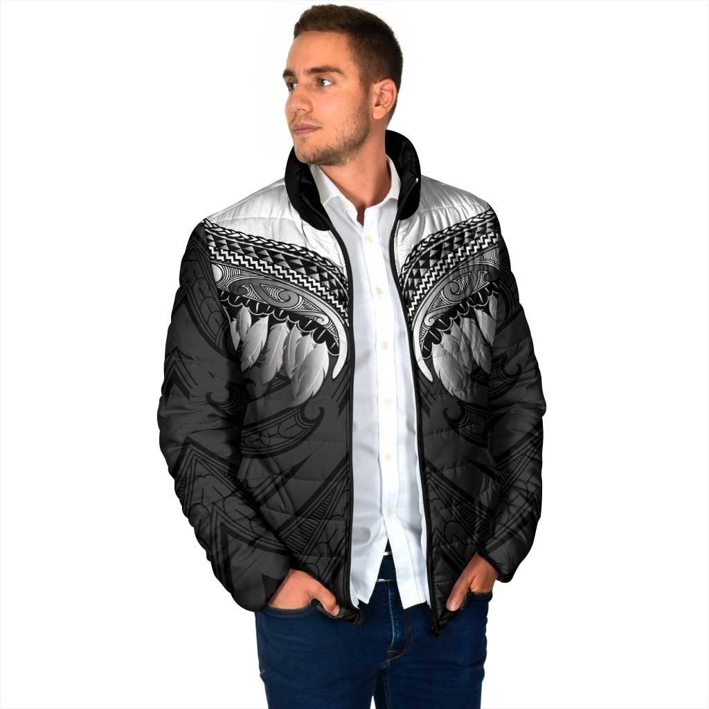 Poutama Korowai New Zealand Padded Jacket Aotearoa Maori Tattoo - Polynesian Pride