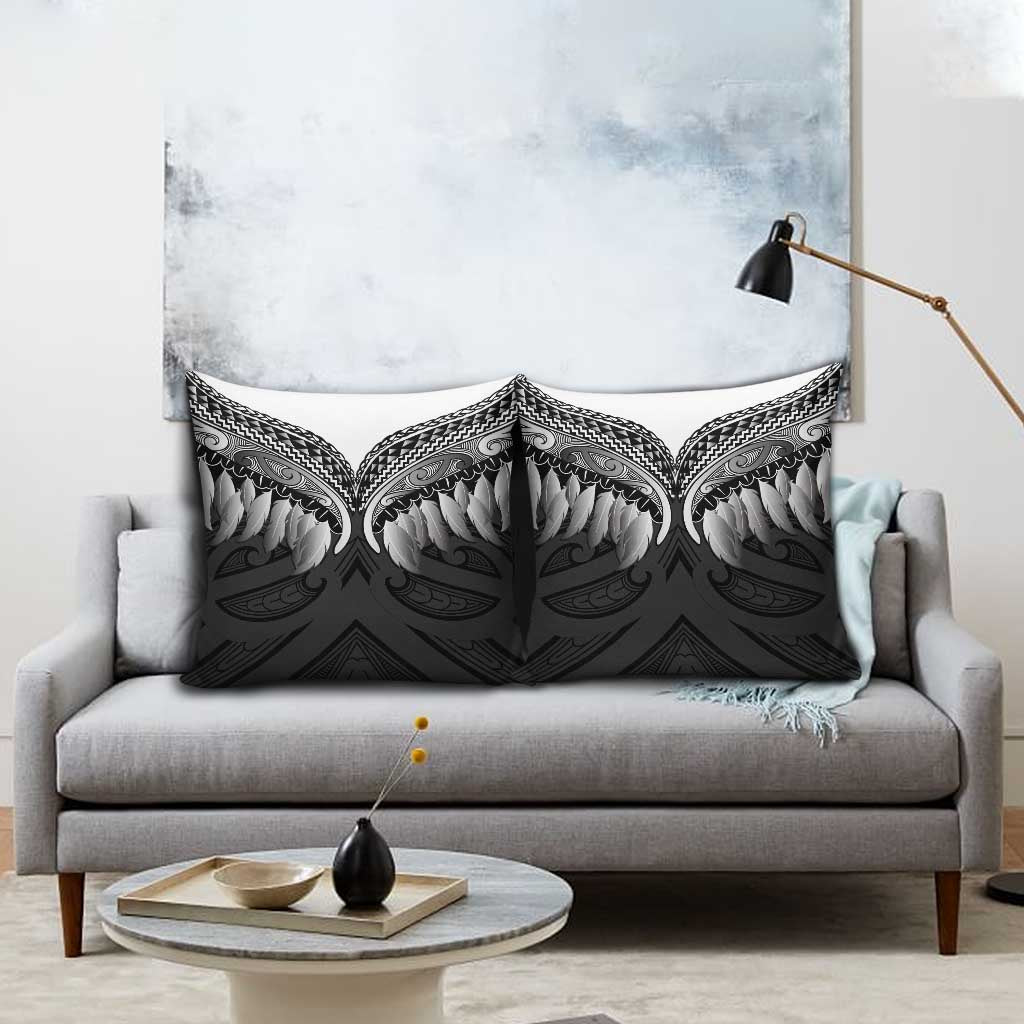 Poutama Korowai New Zealand Pillow Cover Aotearoa Maori Tattoo - Polynesian Pride