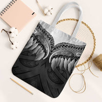 Poutama Korowai New Zealand Tote Bag Aotearoa Maori Tattoo - Polynesian Pride