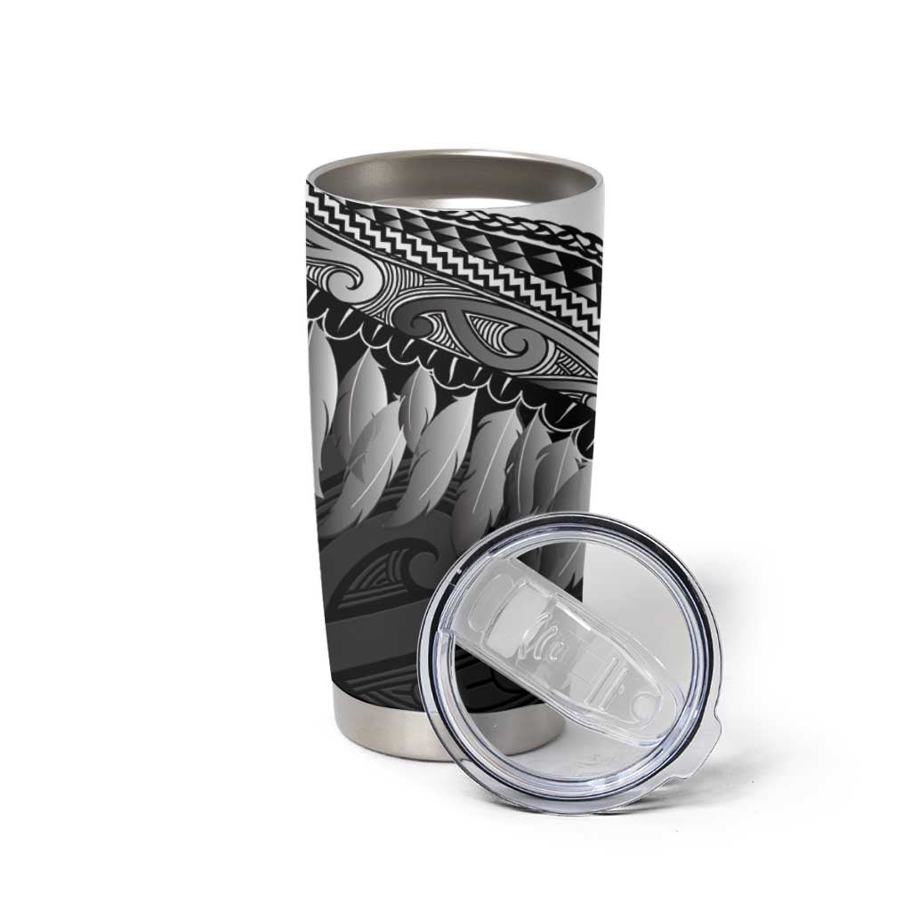 Poutama Korowai New Zealand Tumbler Cup Aotearoa Maori Tattoo - Polynesian Pride